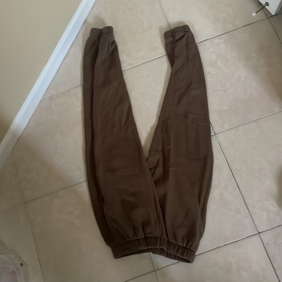John Galt Brown Sweatpants - Picture 2 of 4